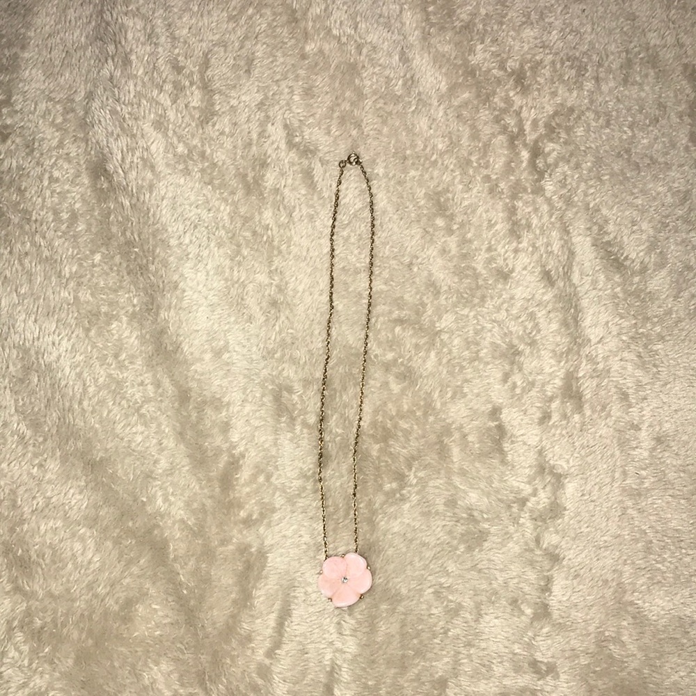 Gold flower choker
